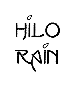 HILO RAIN trademark