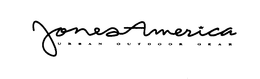 JONES AMERICA URBAN OUTDOOR GEAR trademark