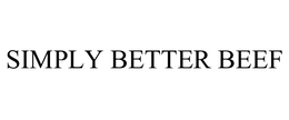SIMPLY BETTER BEEF trademark