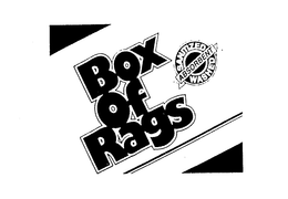 BOX OF RAGS SANITIZED ABSORBENT WASHED trademark