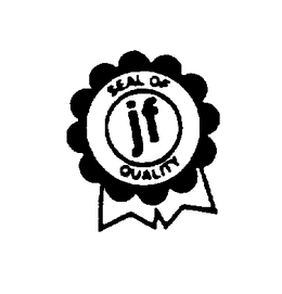 JF SEAL OF QUALITY trademark
