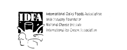 INTERNATIONAL DAIRY FOODS ASSOCIATION MILK INDUSTRY FOUNDATION NATIONAL CHEESE INSTITUTE INTERNATIONAL ICE CREAM ASSOCIATION - IDFA trademark