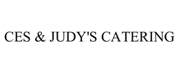 CES & JUDY'S CATERING trademark
