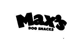 MAX'S DOG SNACK trademark