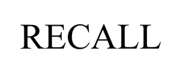 RECALL trademark