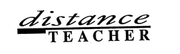 DISTANCE TEACHER trademark