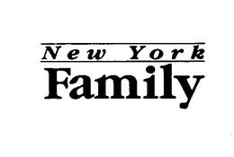 NEW YORK FAMILY trademark