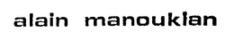 ALAIN MANOUKIAN trademark