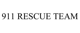911 RESCUE TEAM trademark
