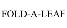 FOLD-A-LEAF trademark