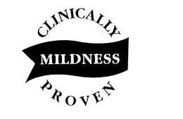 CLINICALLY PROVEN MILDNESS trademark