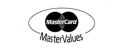 MASTERVALUES MASTERCARD trademark
