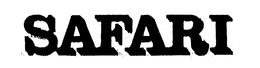 SAFARI trademark