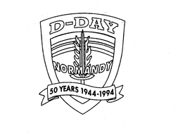 D-DAY NORMANDY 50 YEARS 1944-1994 trademark