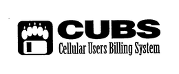 CUBS CELLULAR USERS BILLING SYSTEM trademark