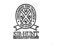 SIR-HUNT GENTLEMEN'S NEW TRADITION GENTLEMEN'S NEW TRADITION SIR-HUNT trademark