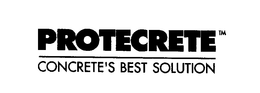 PROTECRETE CONCRETE'S BEST SOLUTION trademark