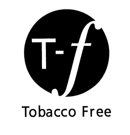 T-F TOBACCO FREE trademark