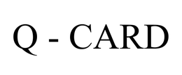 Q - CARD trademark