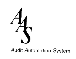 AAS AUDIT AUTOMATION SYSTEM trademark