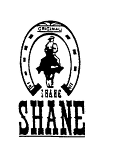 SHANE ORIGINAL SHANE trademark