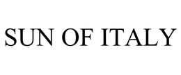SUN OF ITALY trademark