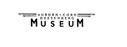 AUBURN CORD DUESENBERG MUSEUM trademark