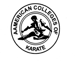 AAMERICAN COLLEGES OF KARATE trademark