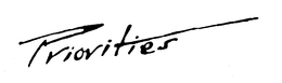 PRIORITIES trademark
