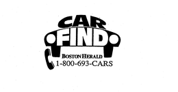 BOSTON HERALD CAR FIND 1-800-689-CARS trademark