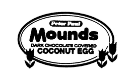 PETER PAUL MOUNDS DARK CHOCOLATE COVERED COCONUT EGG trademark