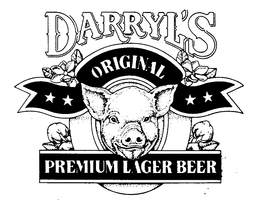 DARRYL'S ORIGINAL PREMIUM LAGER BEER trademark