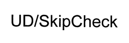 UD/SKIPCHECK trademark