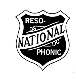 NATIONAL RESO PHONIC trademark