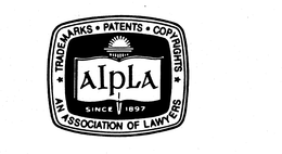 AIPLA TRADEMARKS, PATENTS, COPYRIGHTS AN ASSOCIATION OF LAWYERS trademark
