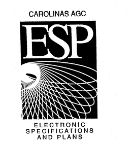 CAROLINAS AGC ESP ELECTRONIC SPECIFICATIONS AND PLANS trademark