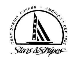 STARS & STRIPES TEAM DENNIS CONNER - AMERICA'S CUP 1995 trademark