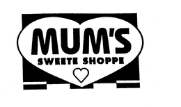 MUM'S SWEETE SHOPPE trademark