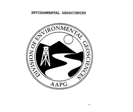ENVIRONMENTAL GEOLOGISTS DIVISION OF ENVIRONMENTAL GEOSCIENCES AAPG trademark