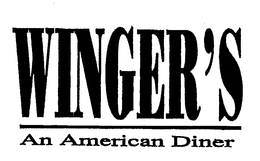 WINGER'S AN AMERICAN DINER trademark