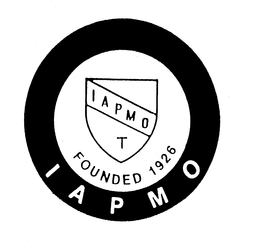 IAPMO T FOUNDED 1926 trademark
