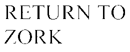 RETURN TO ZORK trademark
