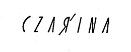 CZARINA trademark
