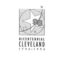 96 BICENTENNIAL CLEVELAND 1796 1996 trademark