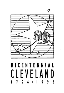 BICENTENNIAL CLEVELAND 1796 1996 96 trademark