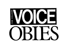 THE VILLAGE VOICE OBIES trademark
