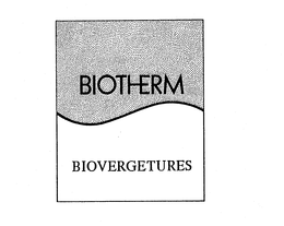 BIOTHERM BIOVERGETURES trademark