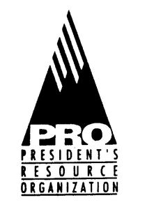 PRO PRESIDENT'S RESOURCE ORGANIZATION YOUR BOARD OF ASSOCIATES trademark