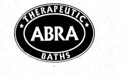 ABRA THERAPEUTIC BATHS trademark