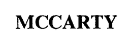 MCCARTY trademark